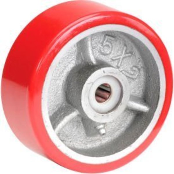 Casters Wheels & Industrial Handling Global Industrial„¢ 5" x 2" Polyurethane Wheel - Axle Size 5/8" CW-520-PS 5/8